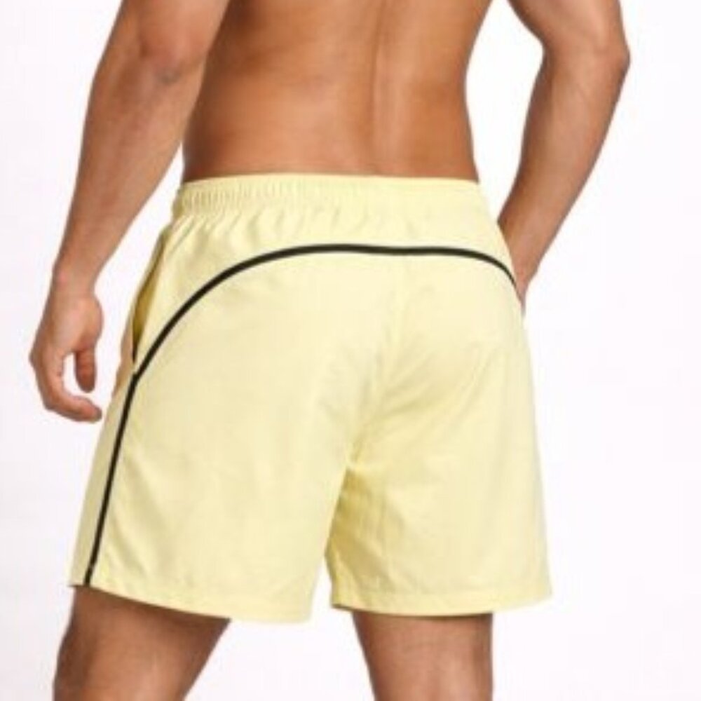 RBX Yellow Moisture Wicking Athletic Shorts XL NWT